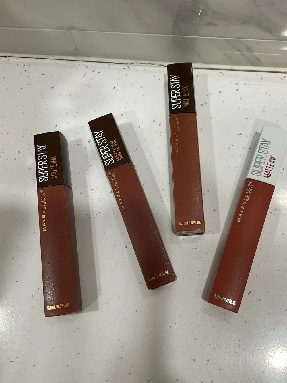 Maybelline SuperStay Matte Ink Liquid Lipstick 4 pack